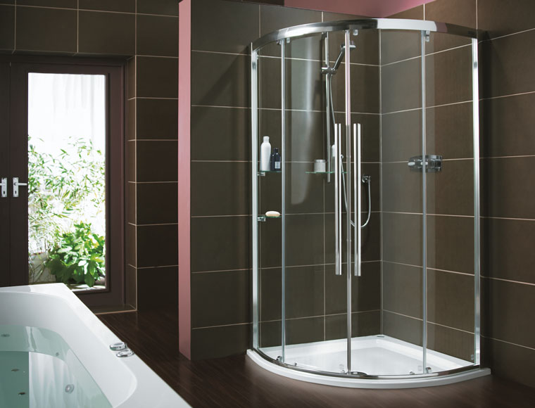 Showerlux Eden Round Shower Enclosure