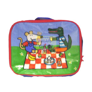 Maisy Plastic Coated Lunch Bag