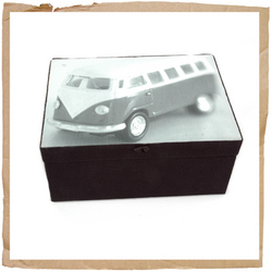 Camper Van Trinket Box Black