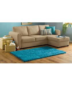 siena Corner Sofabed with Storage - Wheat