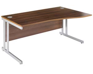 Sierra cantilever wave desk