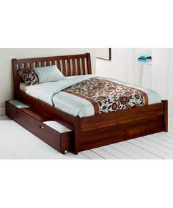 sierra Double Bed wth Drawers Memory Matt