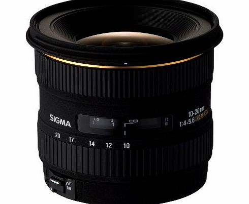 Sigma 10-20mm f4-5.6 EX DC HSM - Canon fit lens