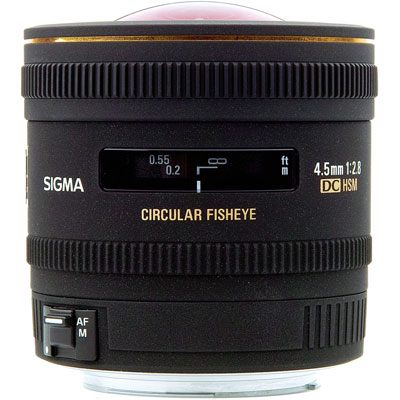 Sigma 4.5mm f/2.8 EX DC HSM Circular Fisheye