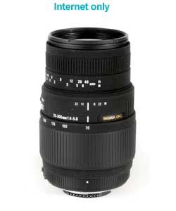 sigma 70-300mm F4-5.6DG MACR IILens Nikon