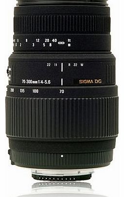 Sigma AF 70-300mm f4-5.6 DG Macro Canon Fit Lens