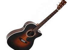 Sigma OMRC-1ST-SB Electro Acoustic Guitar Sunburst