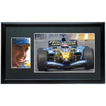 Signed Fernando Alonso Framed Photographic Set