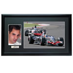 J P Montoya Framed Photographic Set