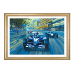 Signed Juan Pablo Montoya Colombian Magic print