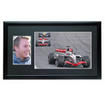 Kimi Raikkonen Framed Photographic Set