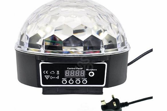 Signswise Disco DJ Stage Lighting LED RGB Crystal Magic Ball DMX light KTV Party