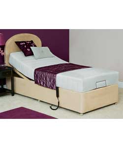 SILENTNIGHT Adjustable Single Bed/Memory Mattress/Headboard