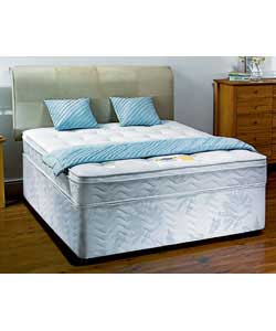 Avante Cushion Top Double Divan - Non Storage