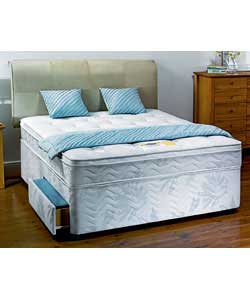 Avante Cushion Top King Size Divan - 2 Drawers