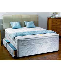 Avante Cushion Top King Size Divan - 4 Drawers