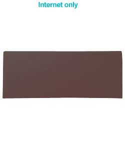 silentnight Beds 6ft Paris Headboard - Chocolate