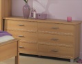 SILENTNIGHT CABINETS 3-plus-3-drawer chest