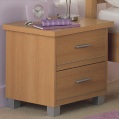 SILENTNIGHT CABINETS narrow 2-drawer chest