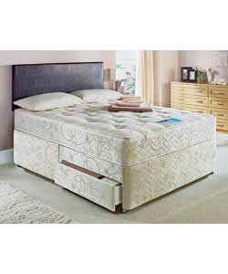 Clevedon Double Divan Miracoil Mattress 2 Drws