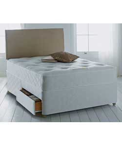 silentnight Florence Luxury Memory 4ft6 2 Drawer