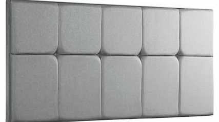 Silentnight Kernow Light Grey Double Headboard