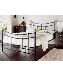 silentnight Keswick Double Bed with Rebecca Deep Quilt Matt