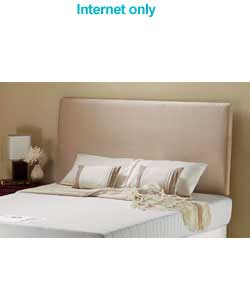 silentnight Kingsize Natural Faux Suede Headboard