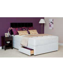 Mayfair Microquilt Kingsize Divan - 4 Drawer