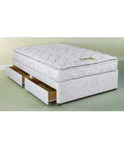 Montreal Pillow Top King Size Divan - 4 Drawers