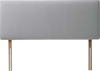 Silentnight Paris Superking Headboard - Light Grey