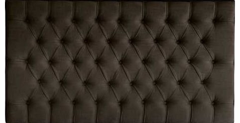 Silentnight Trafalgar Charcoal Double Headboard