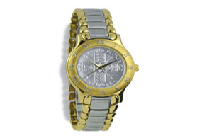 silver 2 Tone Coinwatch M37312
