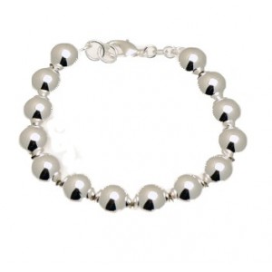 Silver Ball Bracelet