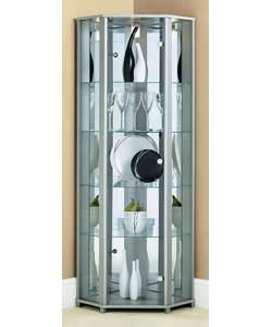 Corner Full Length Display Cabinet