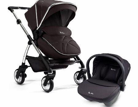 Silver Cross Wayfarer Travel System Black