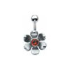 SILVER Large Daisy Navel Bar