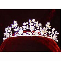 SILVER LEAF TIARA/LPS