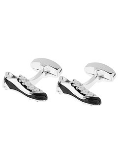 Plated Football Boot Cufflinks PSN5-FB-SP