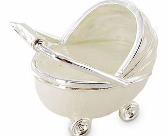 Plated Pram Keepsake Box