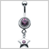 Star Navel Bar Attachment