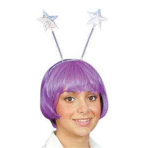 Silver Stars Head Boppers