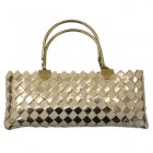 Silverchilli Silver and White Wrapper Bag