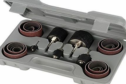Silverline 726040 Drum Sanding Kit - 25 Pieces, 80 Grit