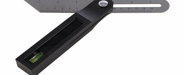 Silverline Tools Silverline 460000 Sliding T Bevel with Spirit Level 200mm