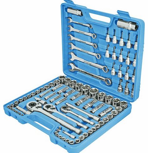 Silverline Tools Silverline 868818 Mechanics Tool Set 90-Piece