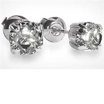 66A - 3MM STERLING SILVER SWAROVSKI ZIRCONIA