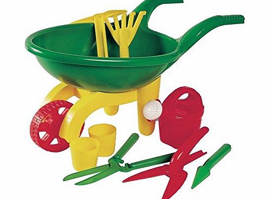 wheelbarrow & gardening set