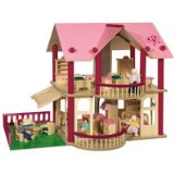 Eichhorn Pink Villa Dolls House