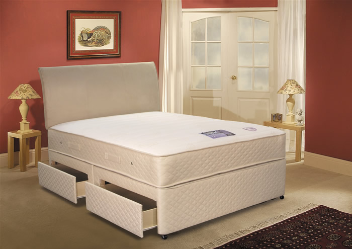 Shadow 850  3ft Single Divan Bed